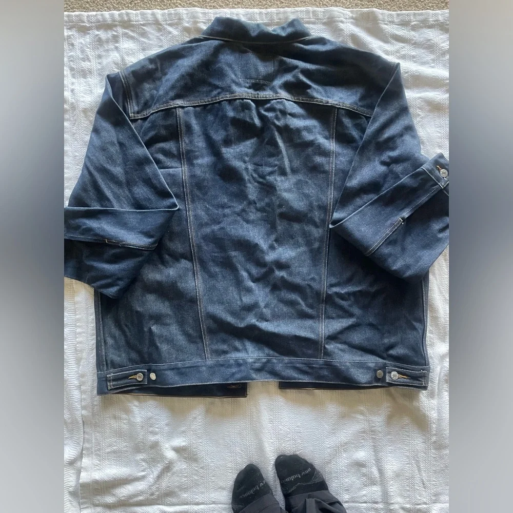 Levi's Blue Denim Jacket mean XXL - Picture 4 of 7